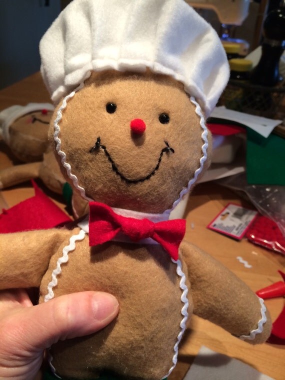 Gingerbread Topper KIT DIY Christmas Tree by Christmastreetops