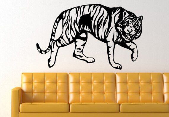 Tiger Animal Vinyl Wall Art Graphic Decal