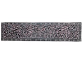 India Carving Wooden Headboard Boho Hippie Vintage Home Interior