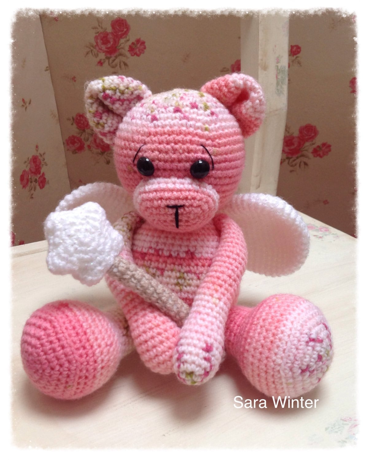 Amigurumi Crochet Fairy Teddy Bear