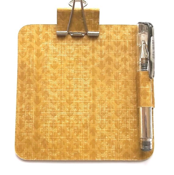 Post It Notes Holder & Pen Set Sticky Notes by GiftsNThisNThat