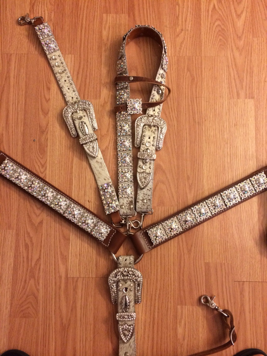 AB Bling Bling Horse Size Tack Set & by BlingHorseTackAndMor