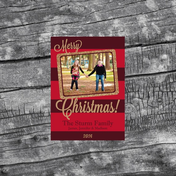 Items similar to Merry Christmas! - Christmas Card - Digital Card on Etsy