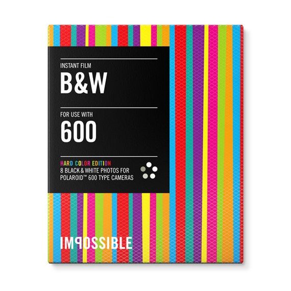 B&W Film for Polaroid 600 Hard Color Frames by ShutterLightOC