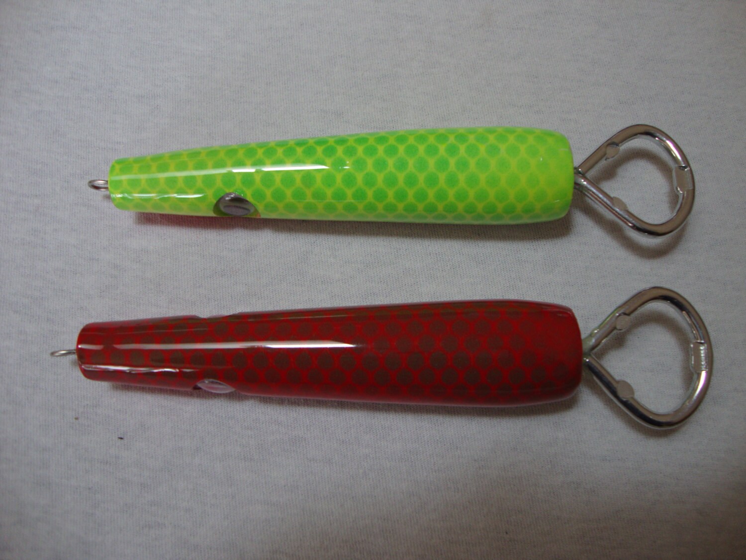bottle opener fishing lure style