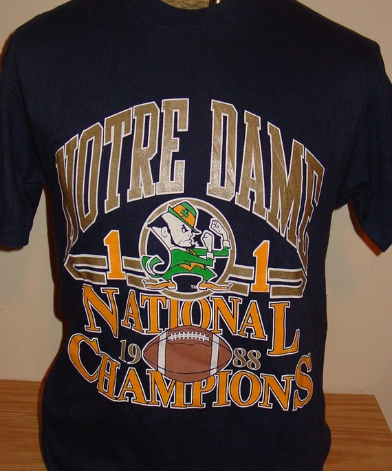 vintage notre dame shirt