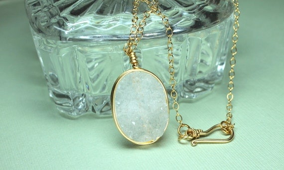 druzy jewellery