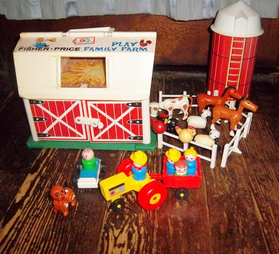 Vintage Fisher Price Toy Little People FARM 915 By JennsHiddenJems   Il 570xN.648137290 Kkfc 