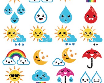 Download Popular items for weather icons on Etsy