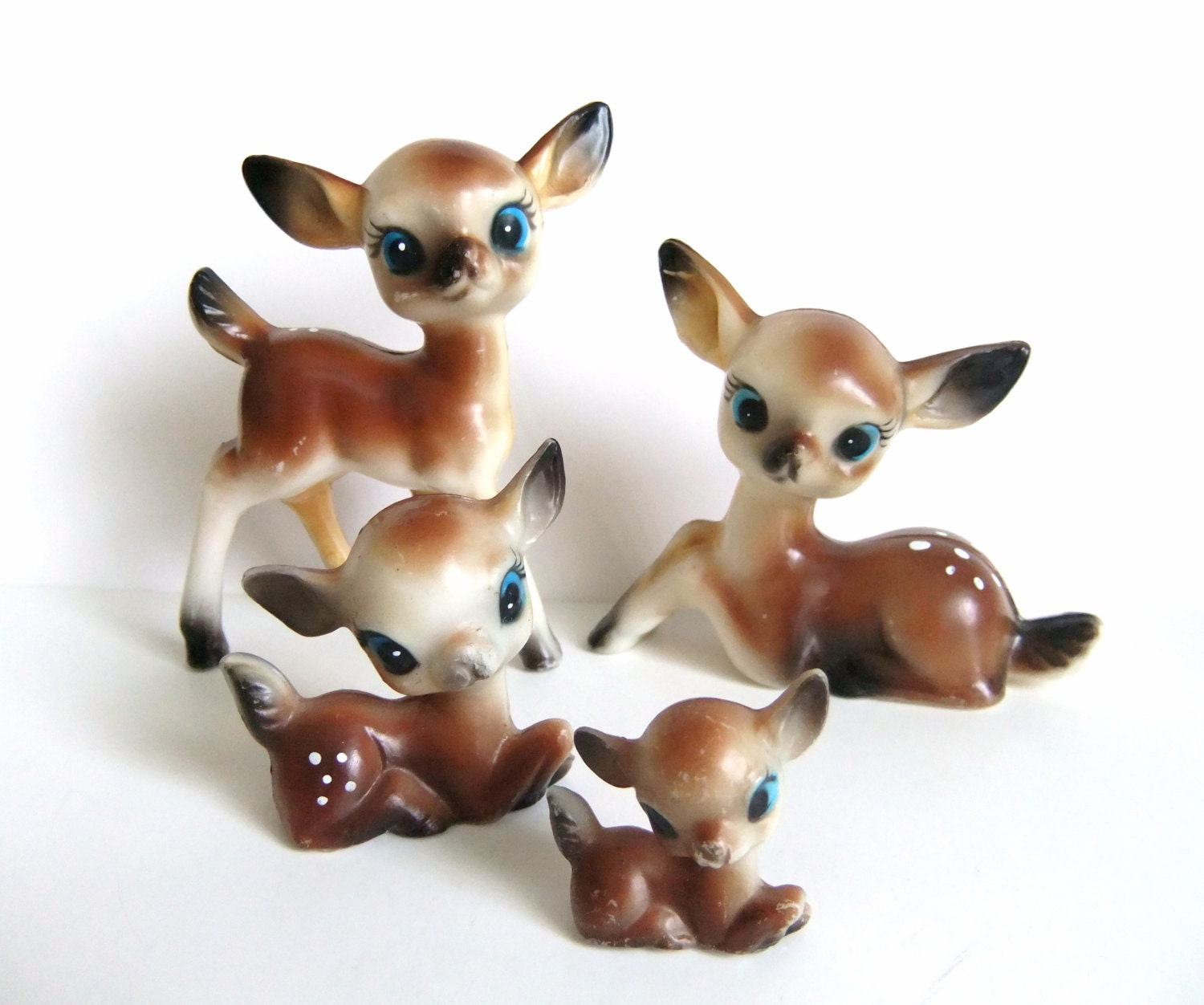 plastic deer figurine