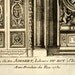 Rare Antique French Engraving Print "Landscape Portrait Panel" Le Pautre 1752 #2