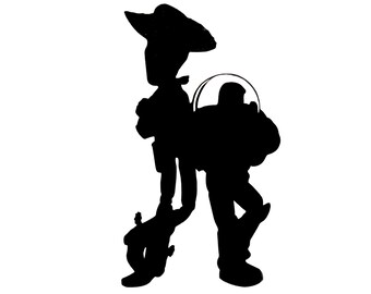 Download toy story silhouette - Etsy