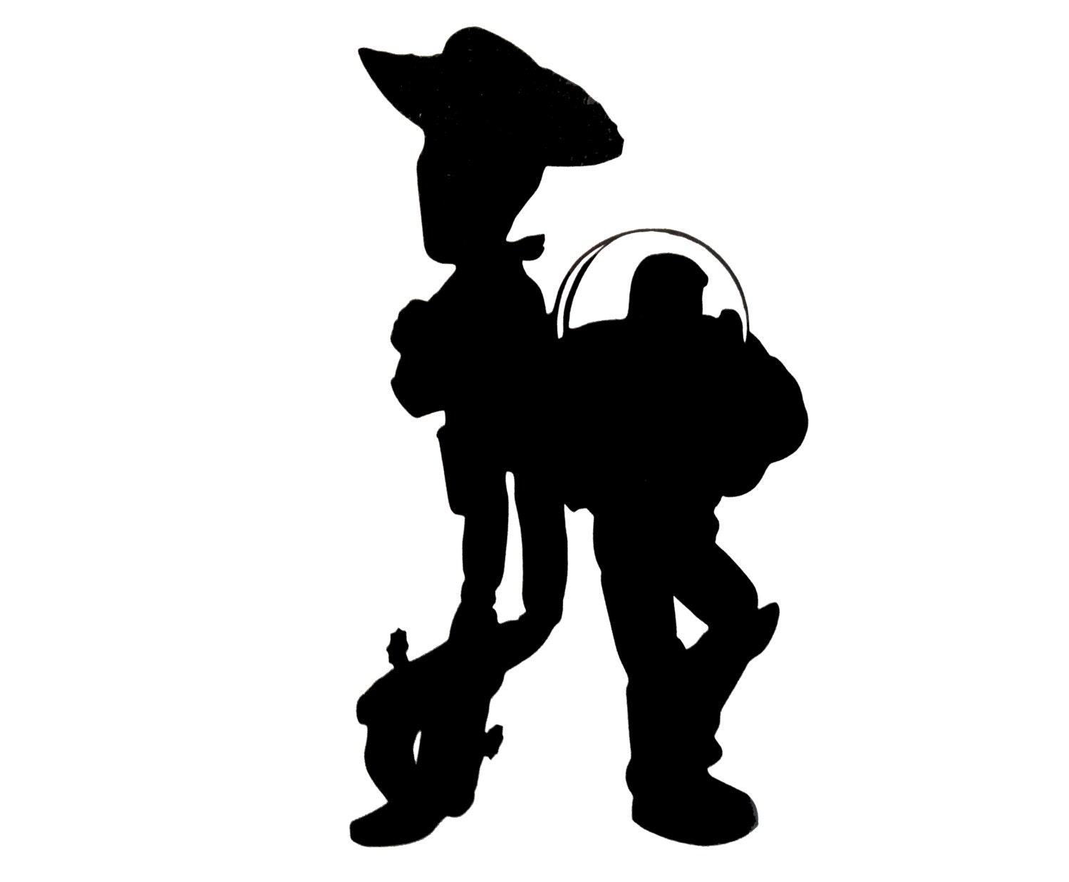 Download Woody & Buzz Vinyl Decal Sticker Toy Story Disney Decal