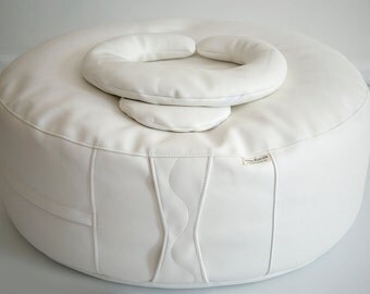 Little Rascals Bean Bag Ottoman with Crescent Positioning Pillow and 8" Circle Pillow Photo Prop Newborn Photography
