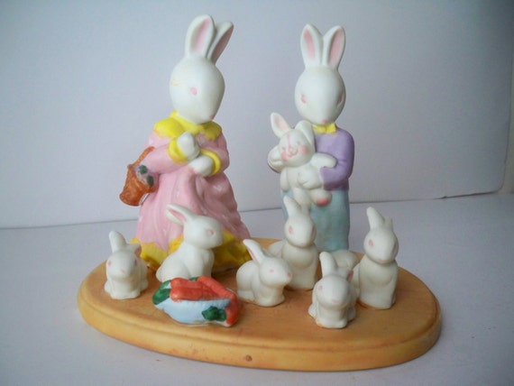 1980s Vintage Novelty Easter Bunny