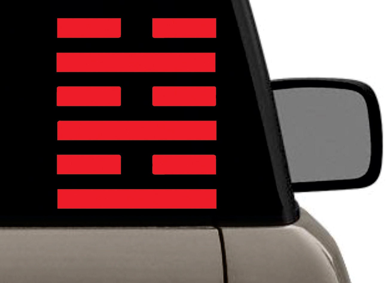 GI Joe Snake Eyes Arashikage Symbol Vinyl Decal Bumper Sticker