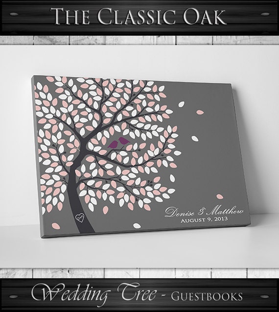 Guest Book Alternative // Guest Book Tree // Fits 100-250 Signatures // 20x30 Inches // FREE SHIPPING by WeddingTreePrints