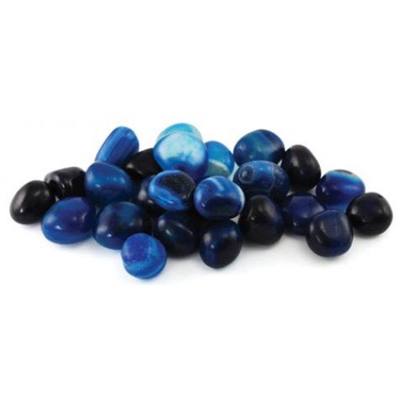 Blue Onyx Tumbled Gemstone Crystal