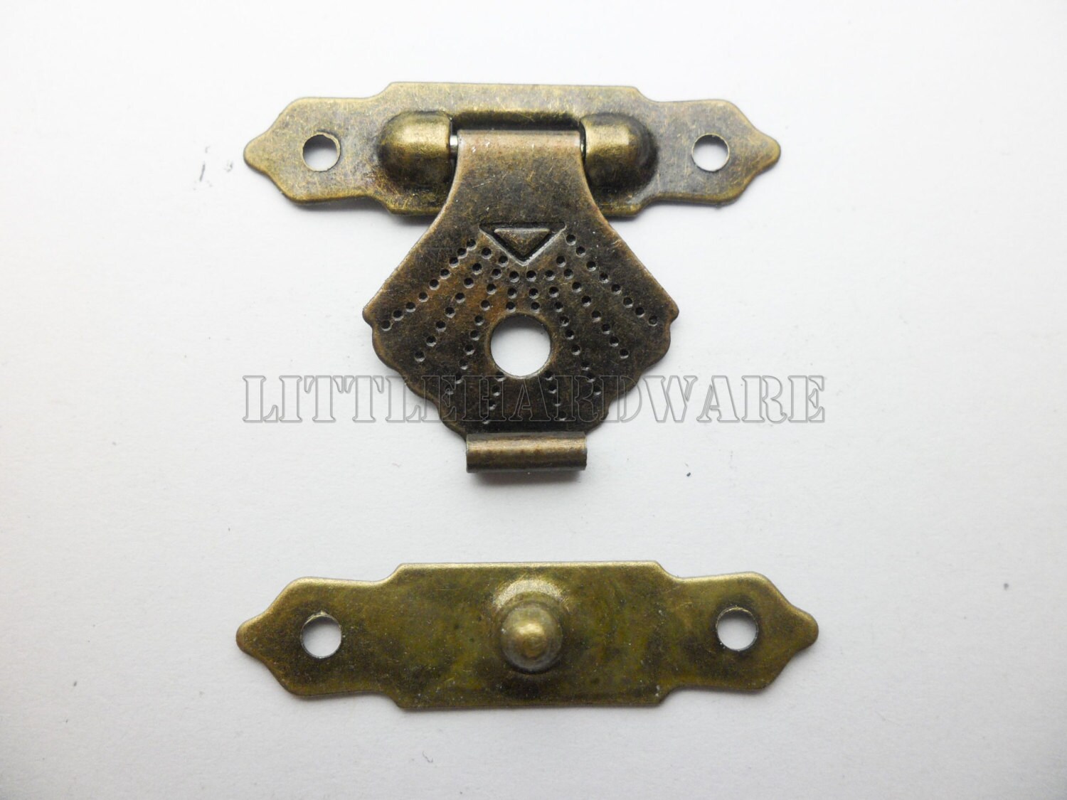 10PCS 30mmx20mm lock latch small box hardware jewelry box