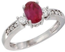 Popular items for natural ruby ring on Etsy