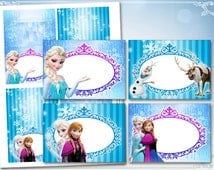 Unique frozen place cards related items | Etsy