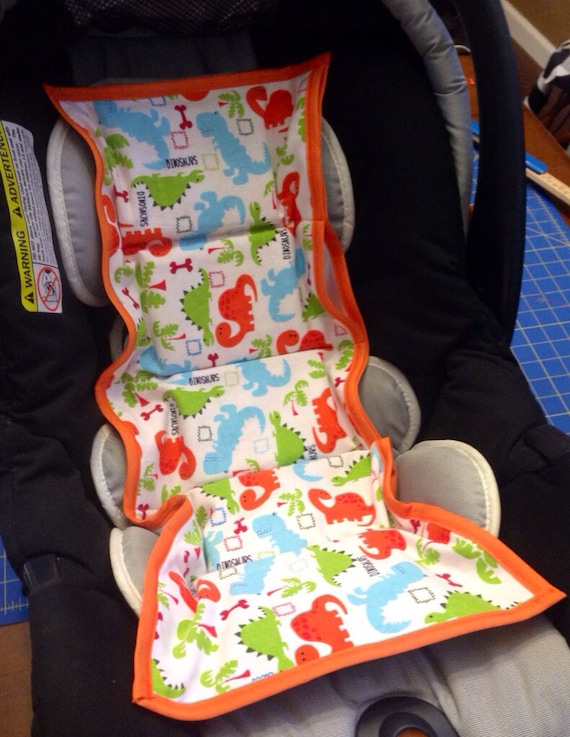 Car seat cooler Dinosaur pattern by EmerysMemories on Etsy