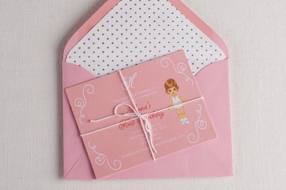 Paper Doll Invitations 5