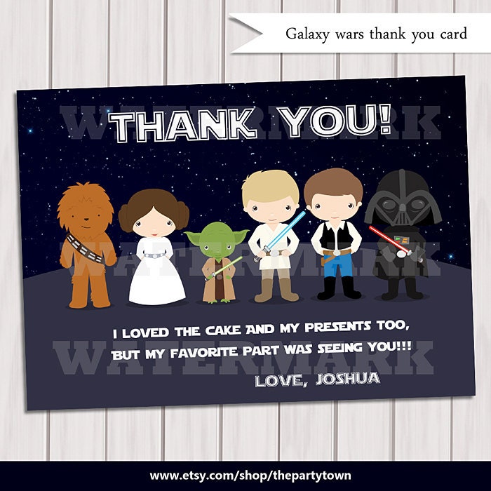 Old Fashioned image regarding star wars thank you cards printable free Gorgeous image with star wars thank you cards printable free