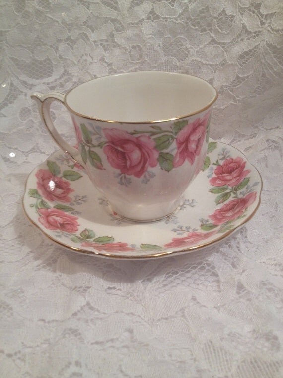 Bell Fine Bone China Tea Cup and Saucer English China Lady