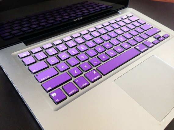 Ombre Purple iMac MacBook Pro and MacBook Air Keyboard