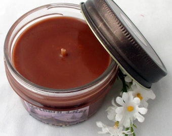 Chocolate Fudge, soy candle, jar candle, 4 oz candle, container candle, soy wax candle, chocolate candle, scented candle, scented soy candle