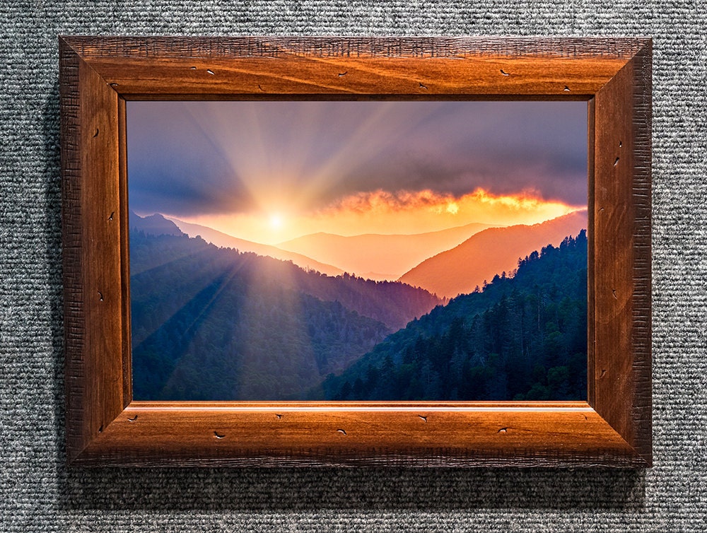 Framed Smoky Mountains Pictures Fine Art Photo from William