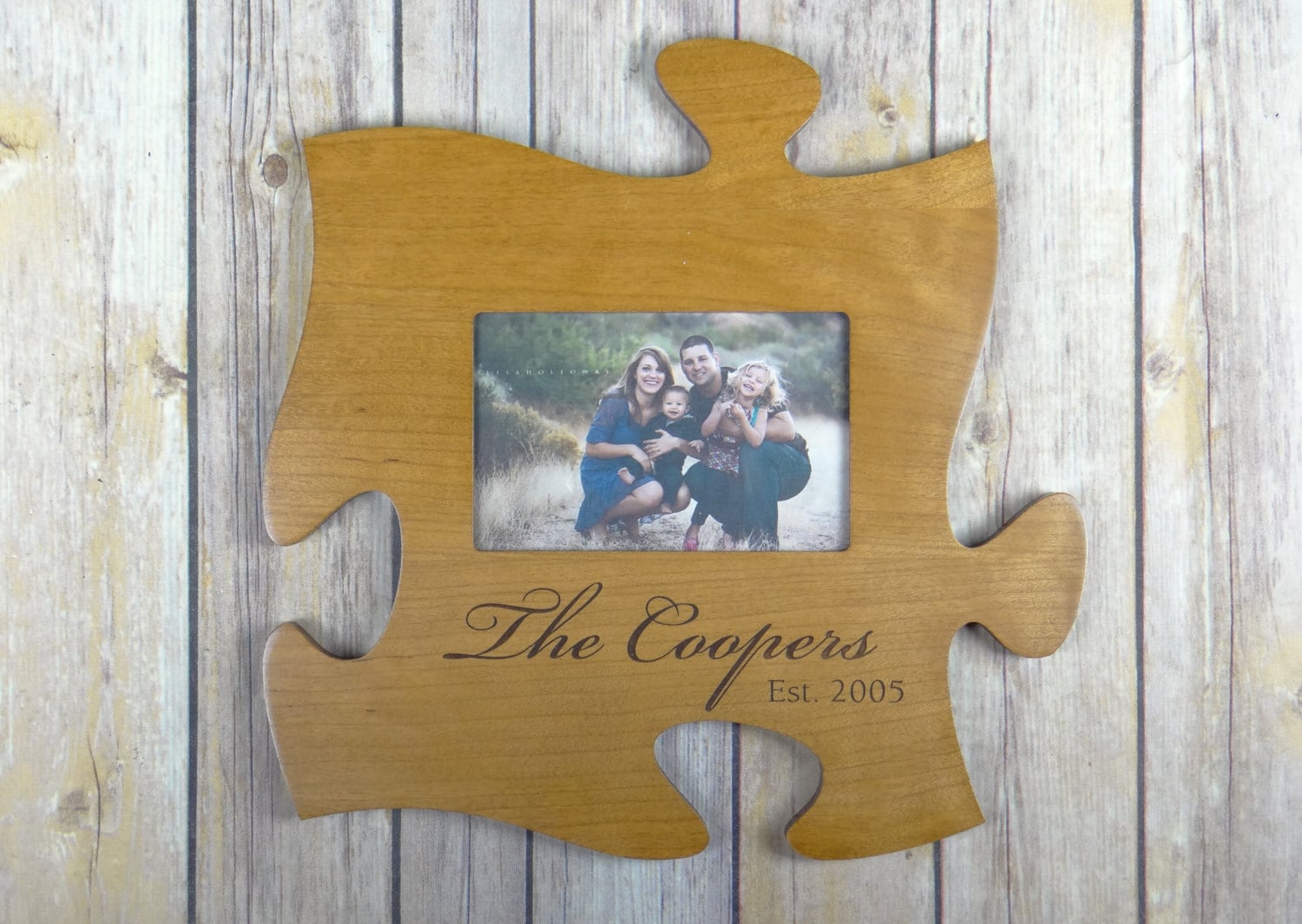 PERSONALIZED Picture frame PUZZLE Piece