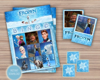frozen 2 bingo