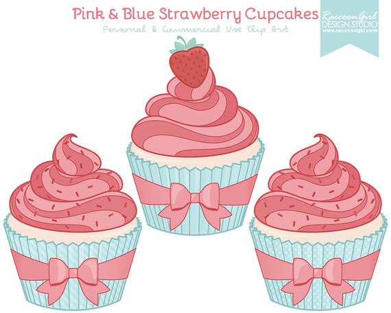 strawberry cupcake clipart - photo #50