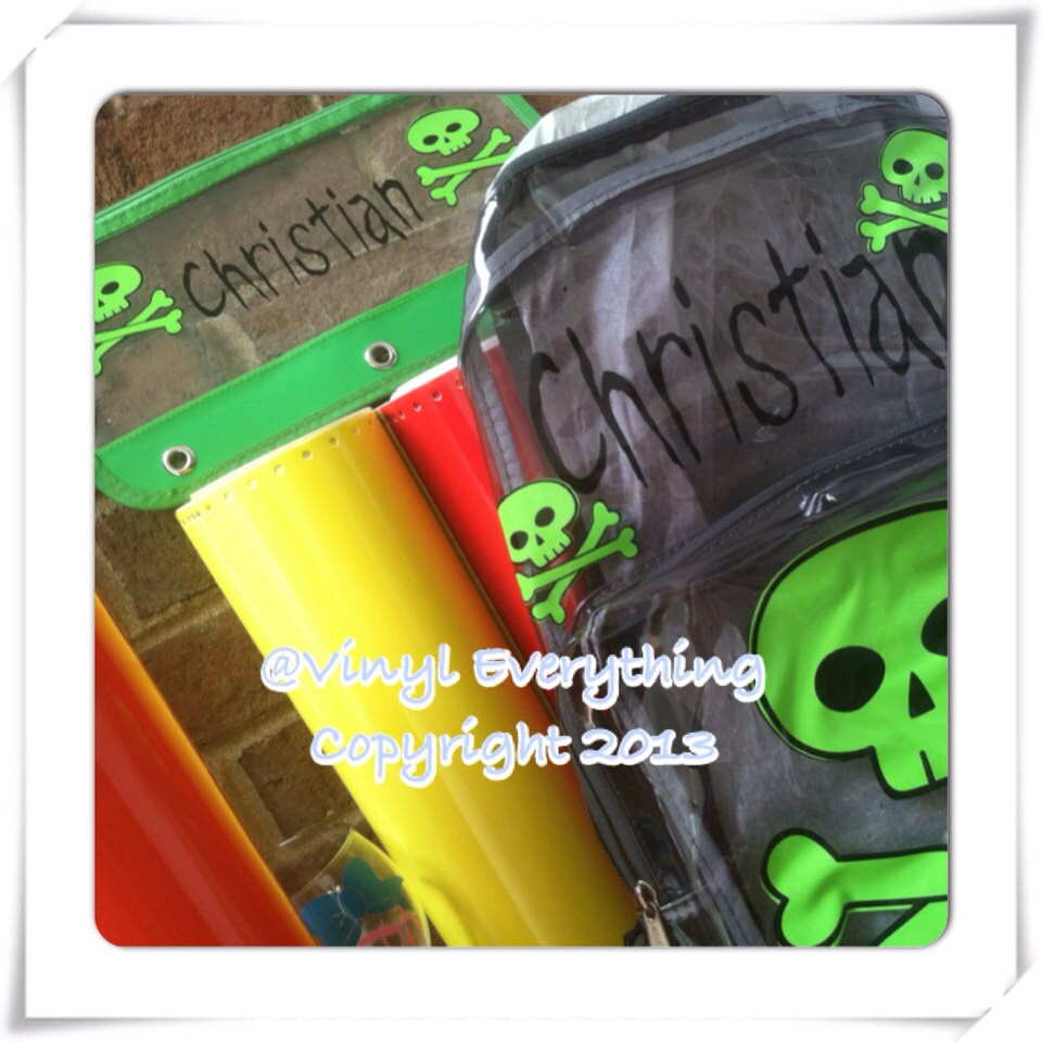 Personalized Clear BackpacksBoy designs