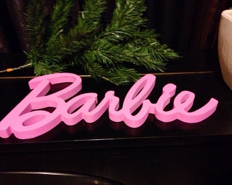 Barbie sign | Etsy