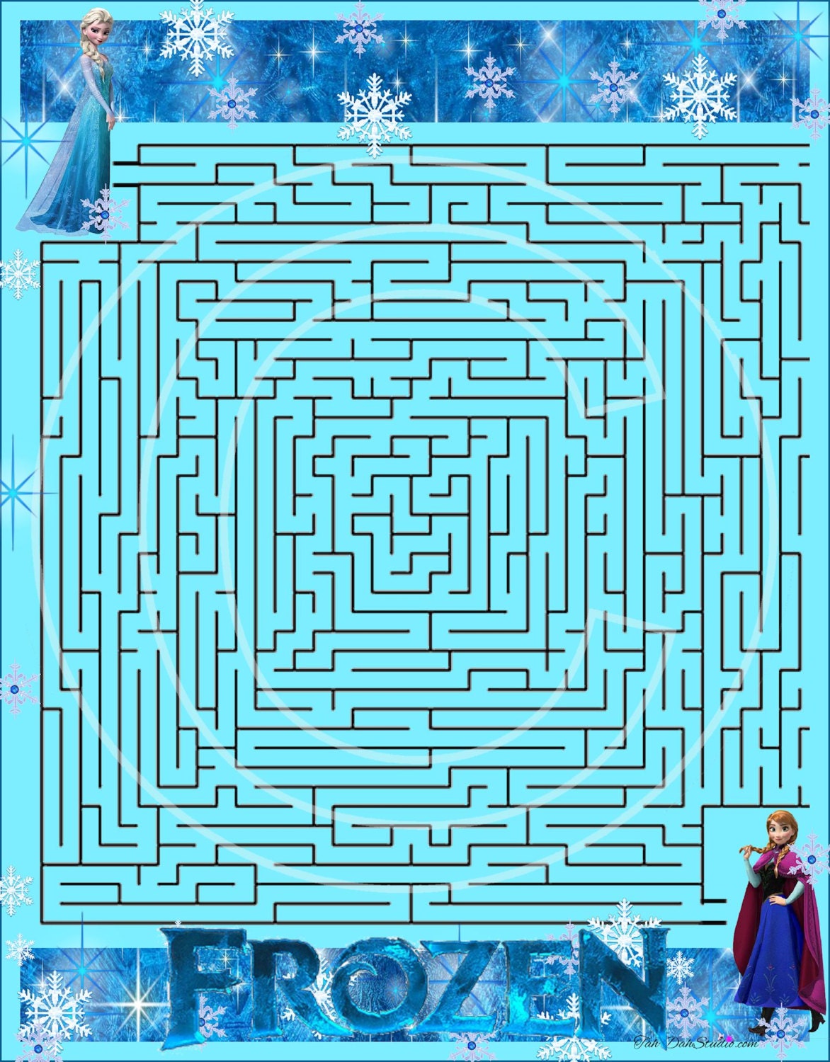 maze party game