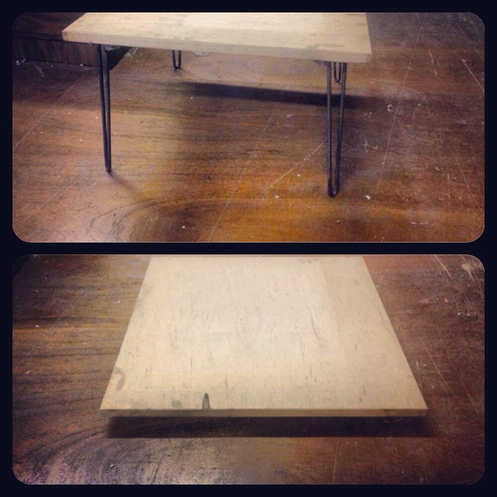 Folding Steel 2Rod Hairpin Legs