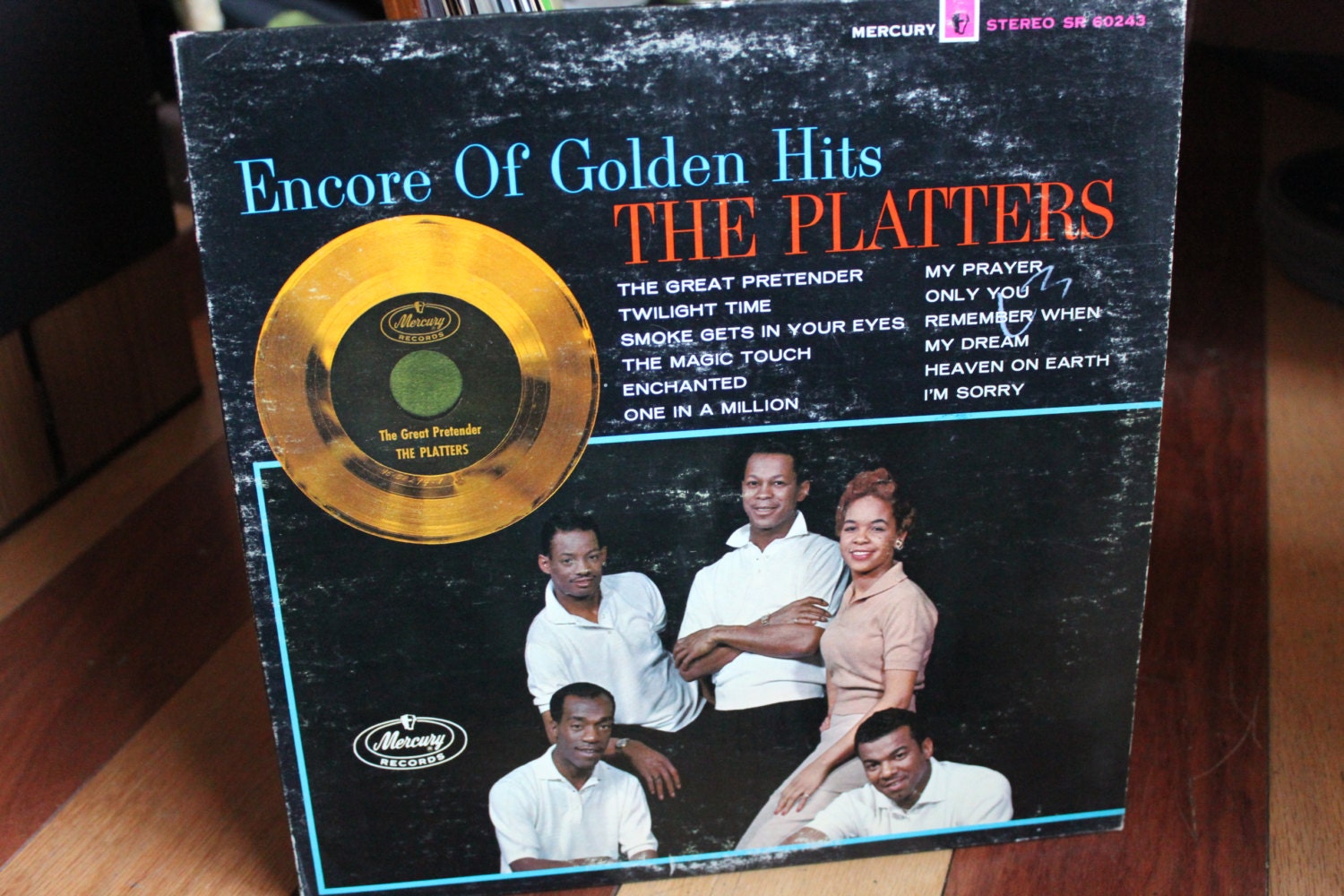 The Platters Encore of Golden Hits vinyl record