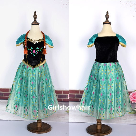 Anna Coronation Dress Frozen Anna Coronation by girlshowhair