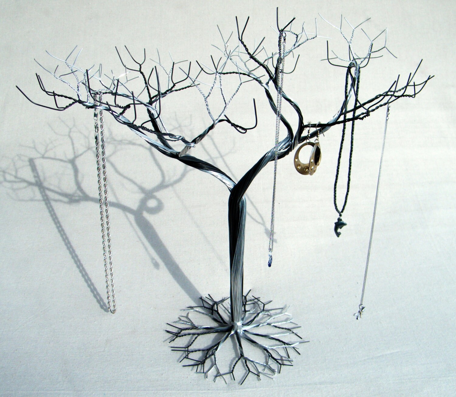 Hybrid Jewelry tree Stand. Jewelry holder organizer by KunsWerk