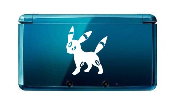 3ds Umbreon pokemon decals for nitendo 3ds, 3ds xl 2X1