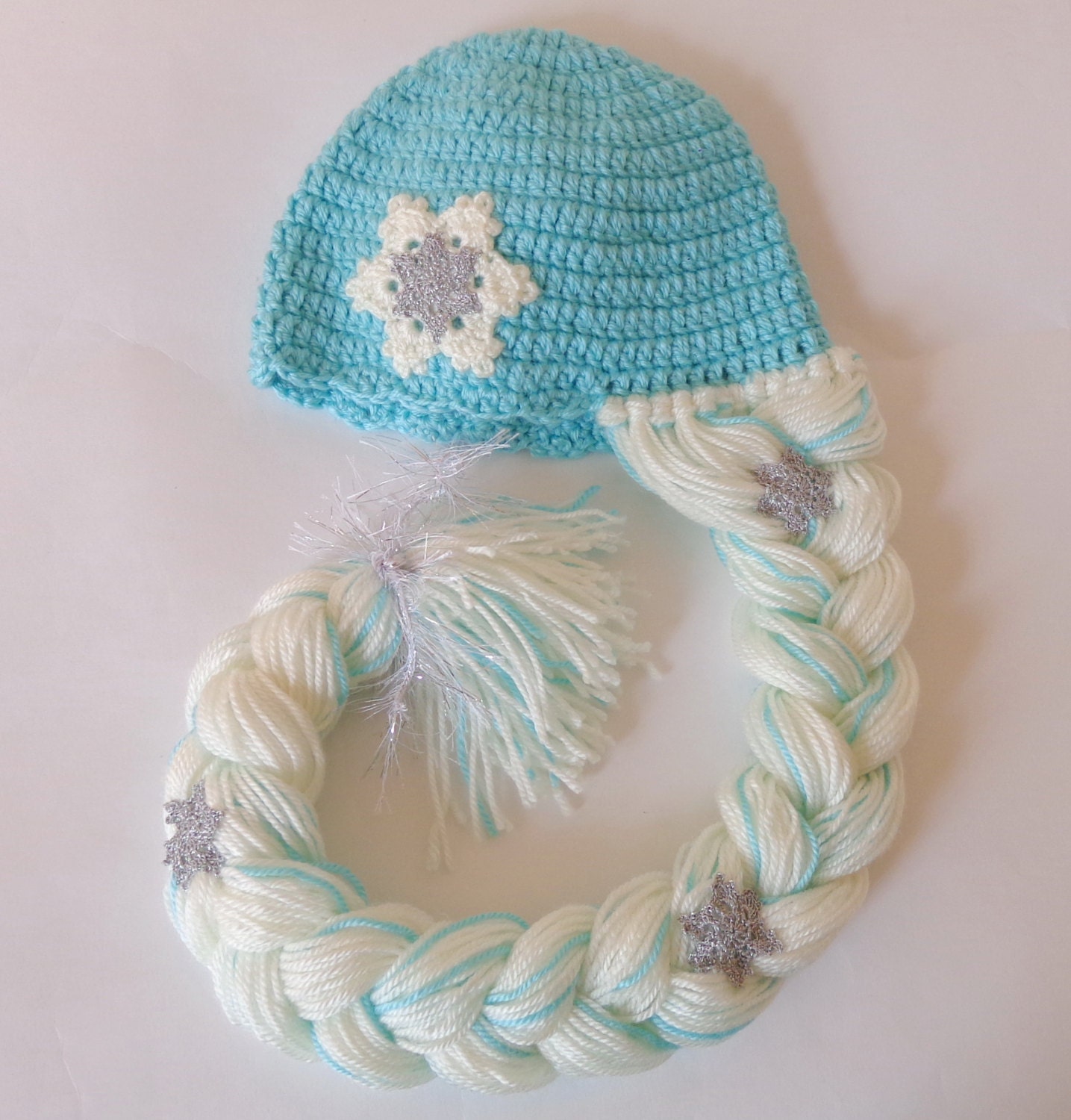 Elsa Frozen Hat With Snowflake Flower Disney Princess Queen