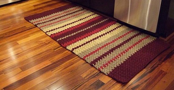 Küche Teppich/Crochet Rug/Bereich Teppich von CreationsbyTone