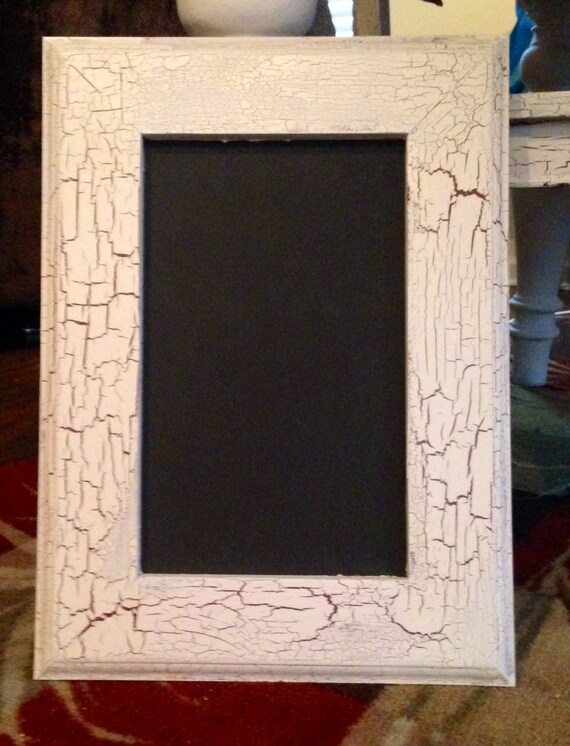 Distressed framed chalkboard maroon with by LittleLichtHouse