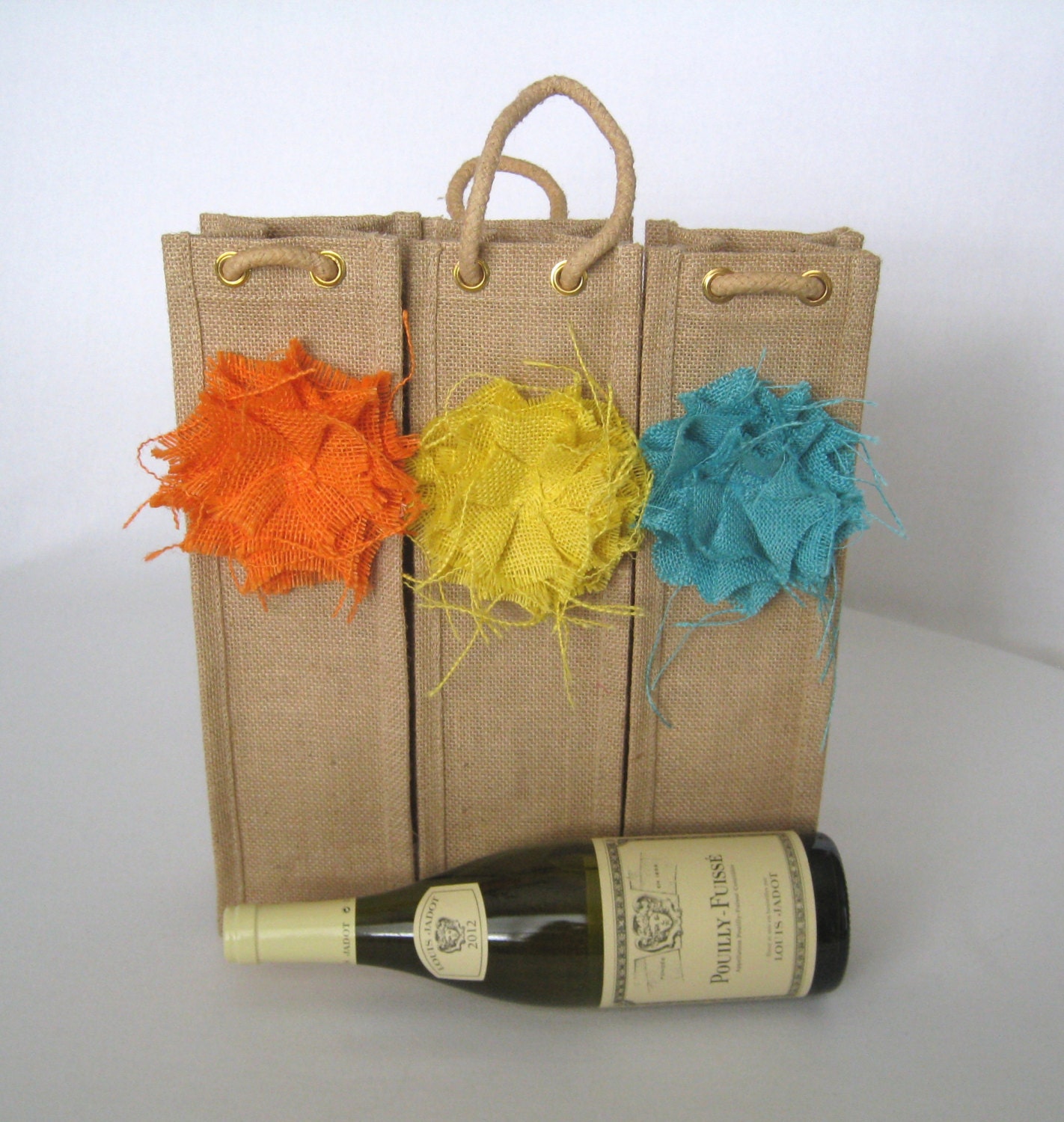 wine bottle purse tote