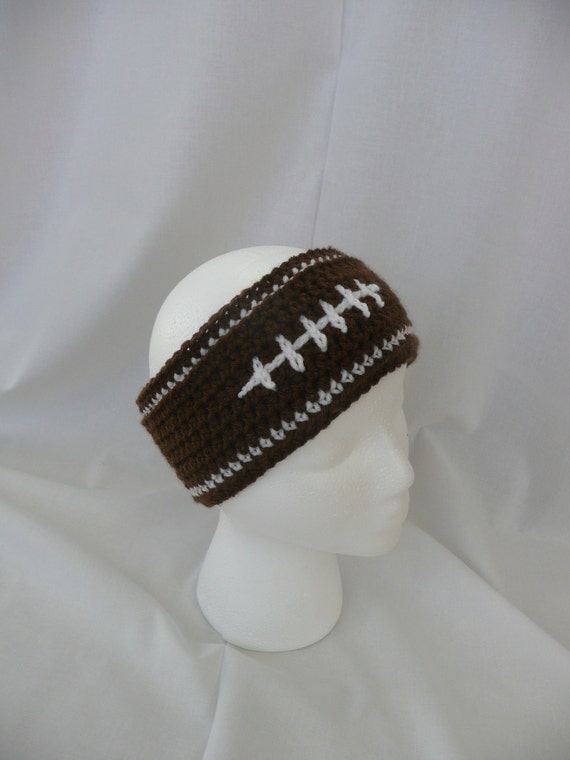 Items similar to Football Headband - earwamer on Etsy