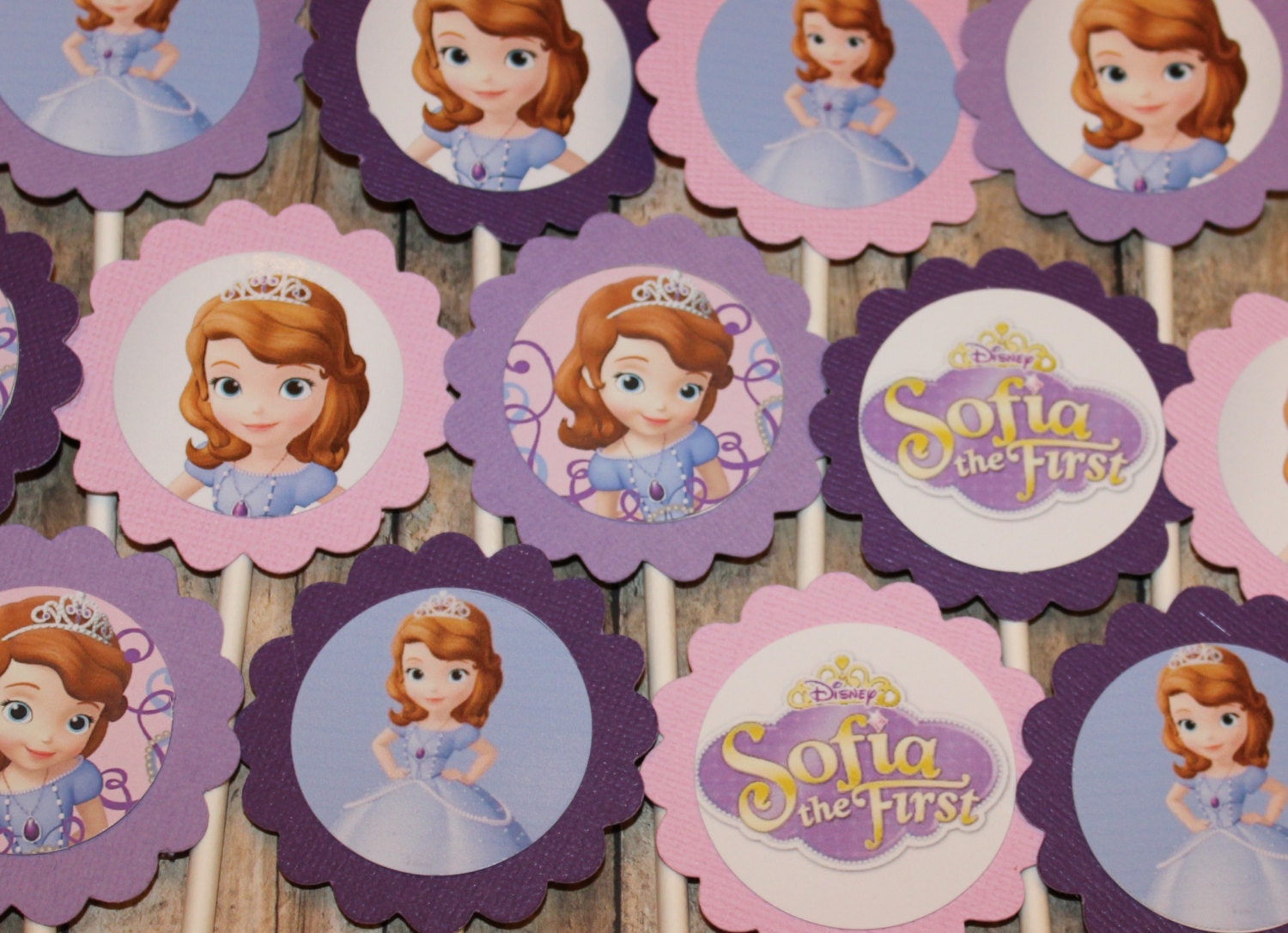 Sofia The First Cupcake Toppers Princess Sofia The First