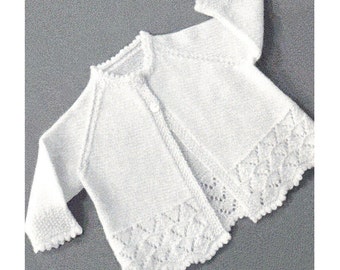 Items similar to Baby Sweater Pattern.........Florrie's Sweater on Etsy